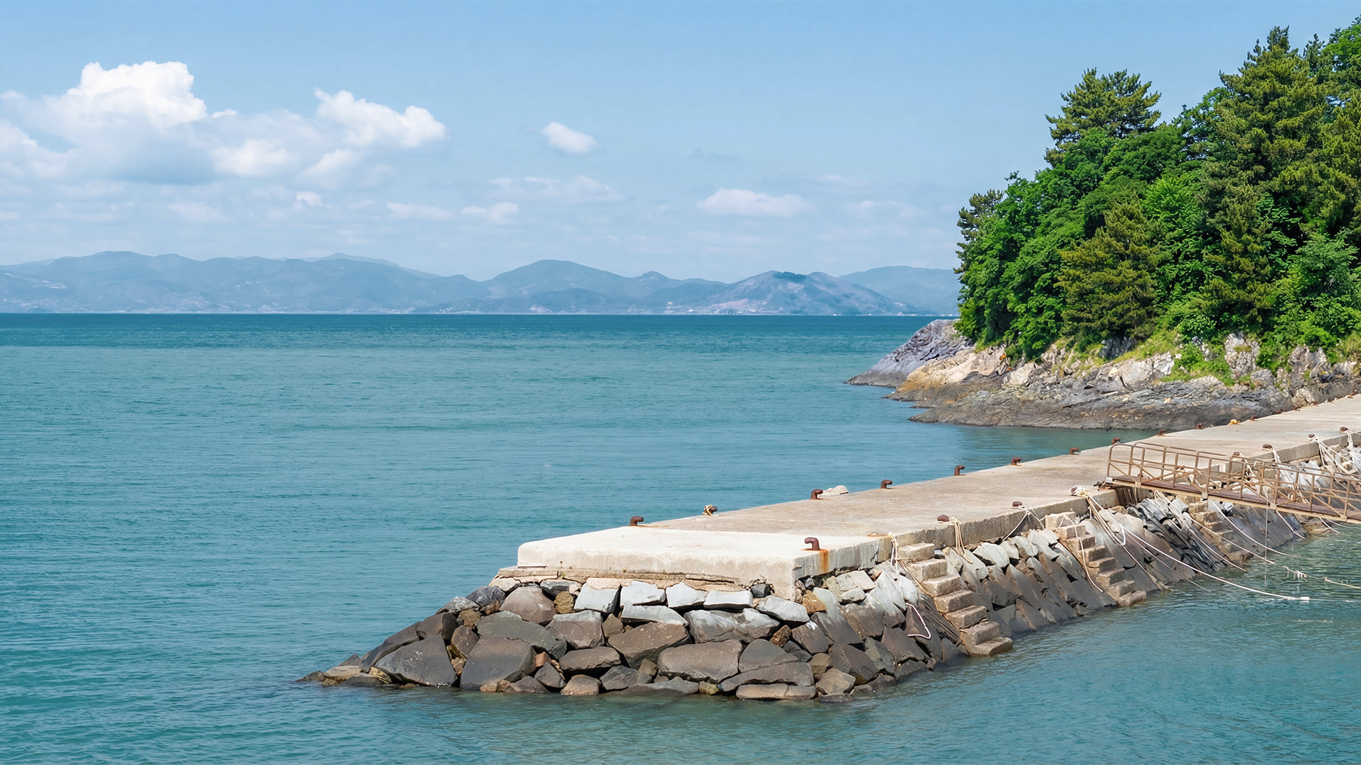 바다 산책로&낚시